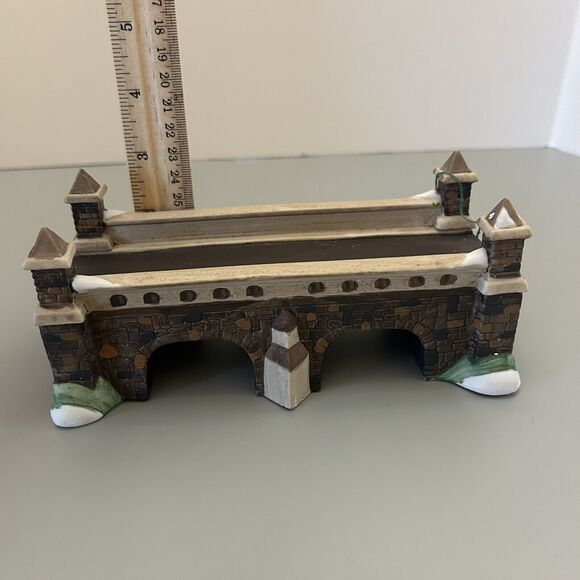 Dept 56 Stone Train Tressel Accessory #5981-1 Heritage Village Collection 1988 - Picture 9 of 9